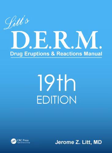 خرید و دانلود نسخه کامل کتاب Litt's Drug Eruptions and Reactions Manual, 19th Edition