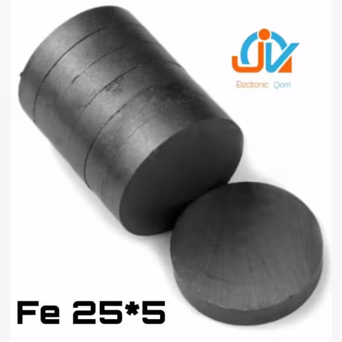 آهنربای سرامیکی ابعاد 5*25