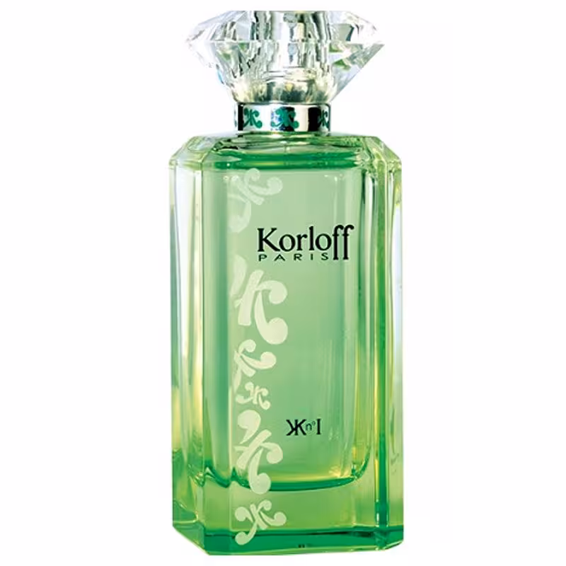 عطر و ادکلن زنانه کارلوف سبز پاریس نامبر وان ادوتویلت KORLOFF PARIS KN I GREEN EDT FOR WOMEN