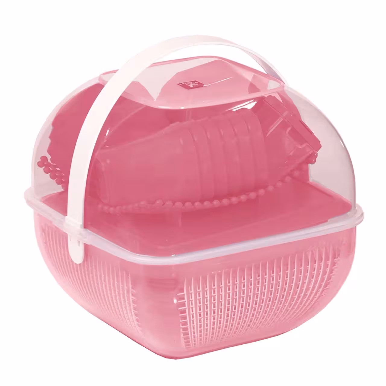 سرویس لیمون 56 پارچه مسافرتی مدل 6 نفره کد 9308