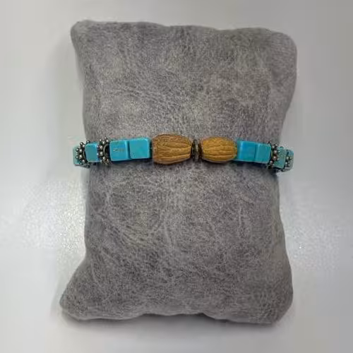 دستبند طرح فیروزه خرج کار