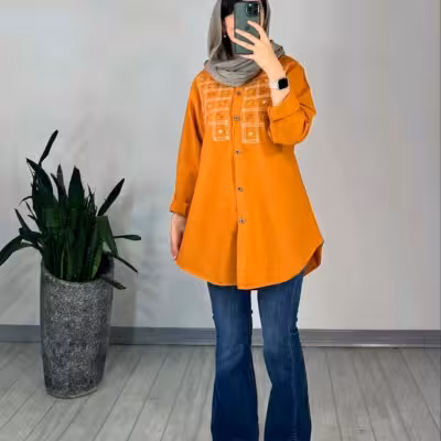 شومیز الیاف طبیعی سدنا