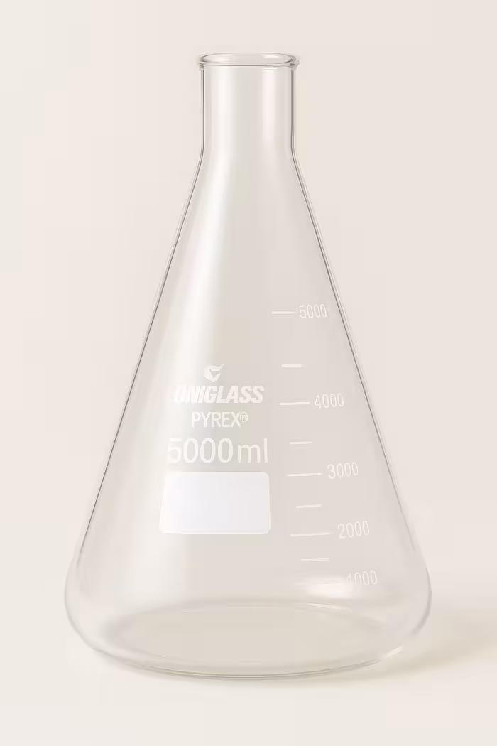 ارلن مایر شیشه ای 5000 سی سی - یونی گلس