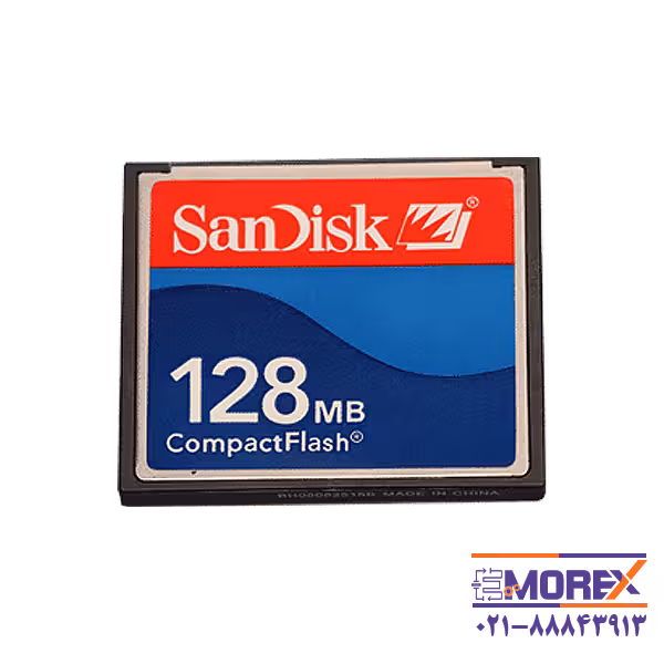 CF کارت سن دیسک | SANDISK با حافظه 128MB