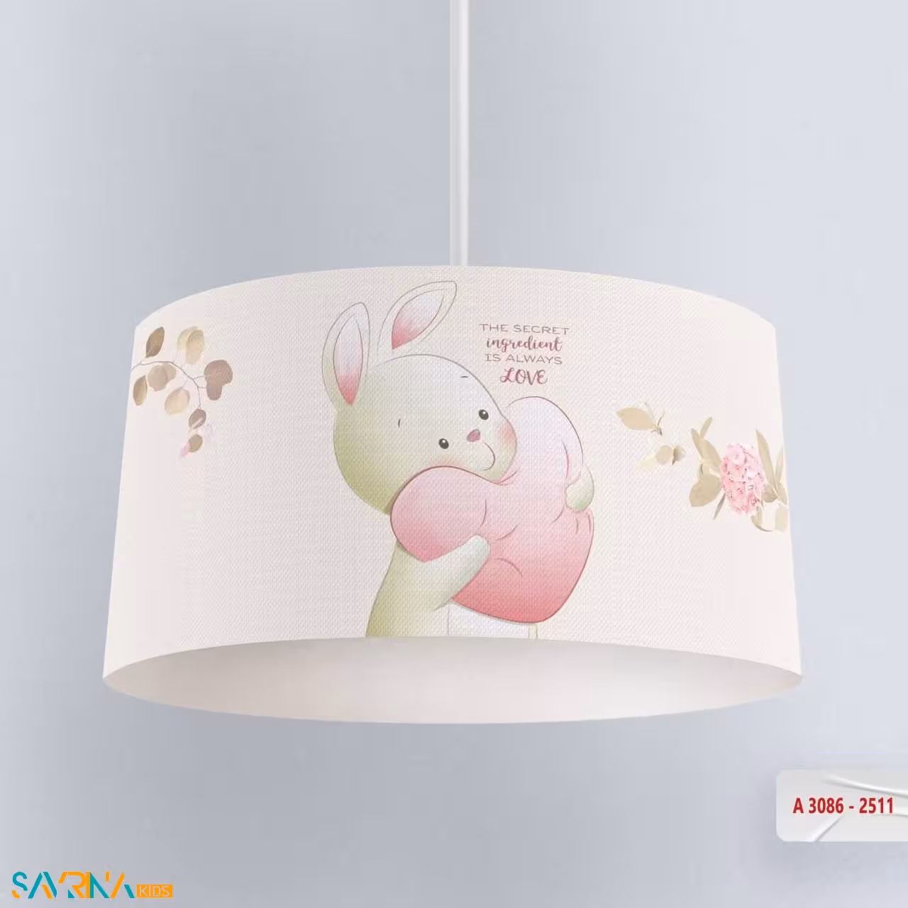 لوستر بچگانه طرح خرگوش گوگولی کد A3086