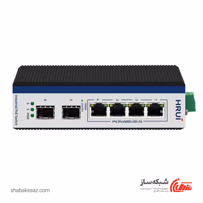قیمت و خرید سوئیچ صنعتی اچ ار یو ای HRUI HR600-AFG-42S - شبکه ساز