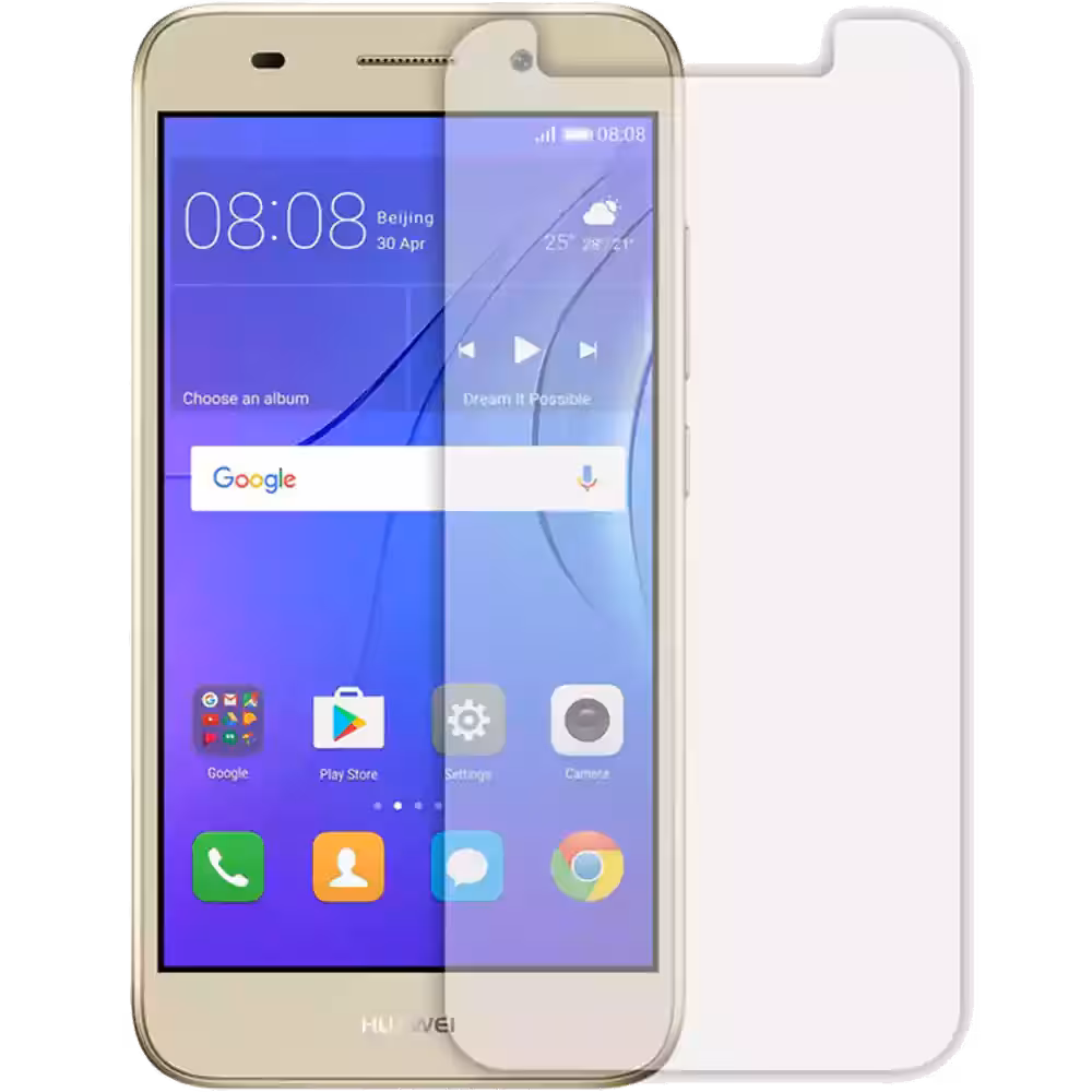 محافظ صفحه نمایش شیشه ای مناسب برای گوشی Huawei Y3 2017