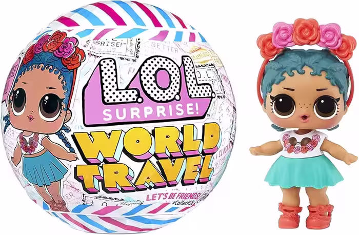 عروسک سوپرایزی  LOL Surprise سری World Travel