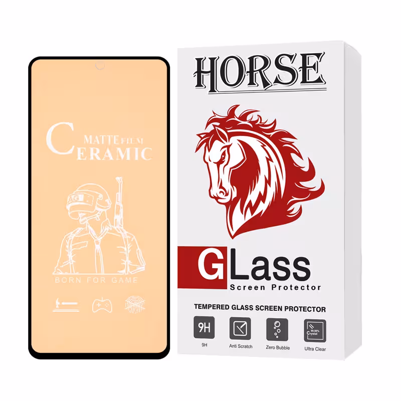 محافظ صفحه نمایش سرامیکی مات هورس مدل CERMAH مناسب برای گوشی موبایل شیائومی Poco X3 / X3 NFC / X3 Pro / Redmi Note 9s / Note 9 Pro / Note 9 Pro Max / Redmi K30 / K30s / K30 Pro / K30 Ultra | کالا برتری