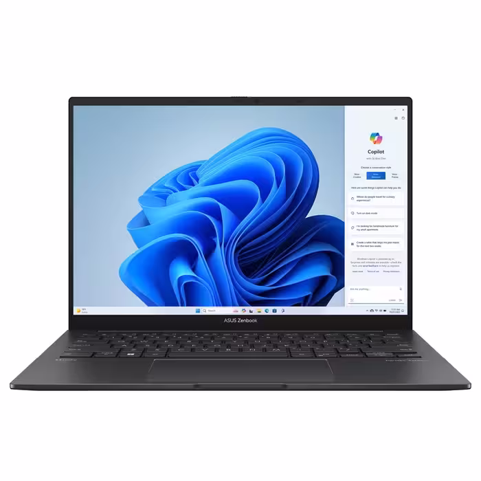 لپ تاپ 14 اینچی ایسوس مدل ZenBook 14 OLED Q415MA Core Ultra 5 125H 8GB LPDDR5 512GB SSD Touch