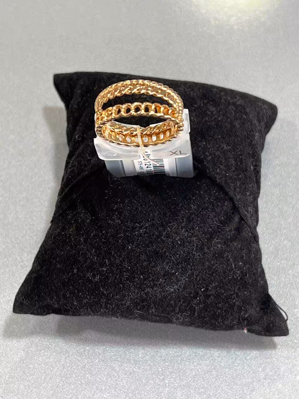 ست سه‌ تایی حلقه رینگی طلایی