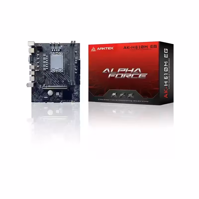 ARKTEK H610M EG | قابلیت ارتقاء و کیفیت ساخت بالا