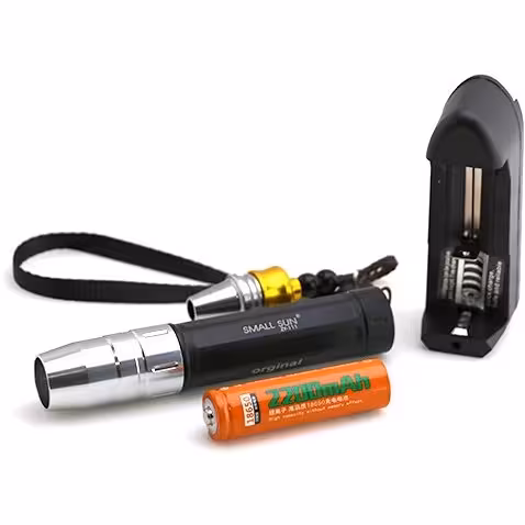 چراغ قوه UV یو وی 3 لامپ اسمال سان ZY-111 سفید ، زرد ، فرابنفش