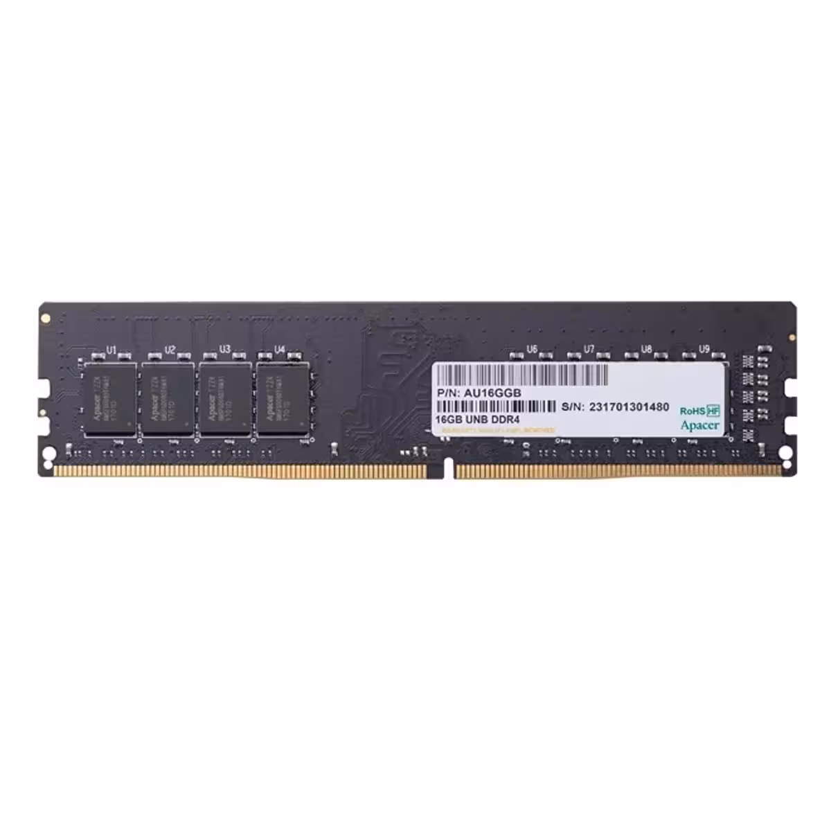 رم دسکتاپ DDR4 تک کاناله 2666 مگاهرتز CL19 اپیسر APACER ظرفیت 16 گیگابایت