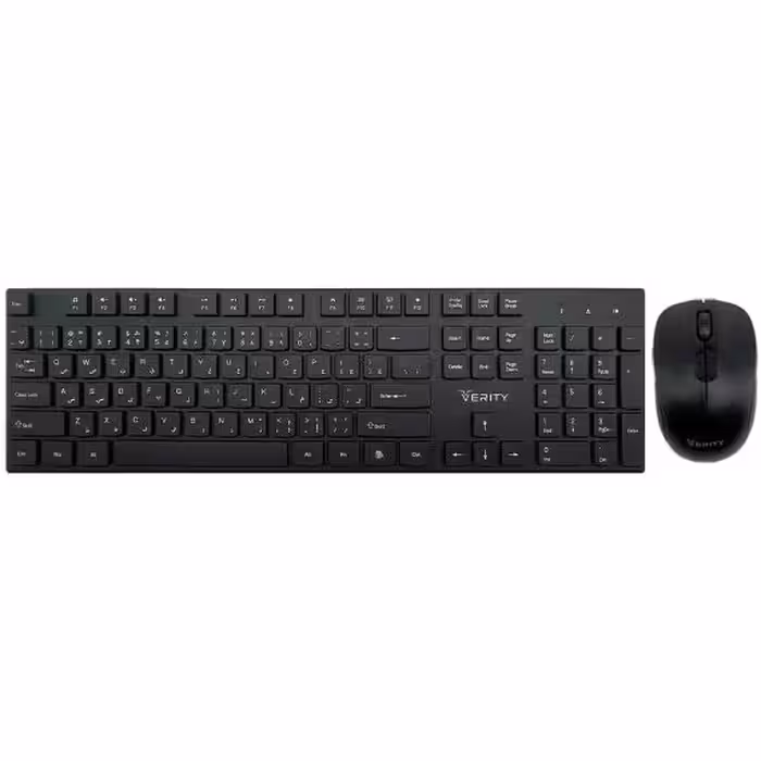 کیبورد و ماوس بی سیم VERITY مدل 6138