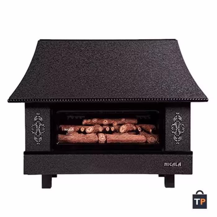 بخاری گازی شومینه ای نیک کالا مدل نفیس MC30