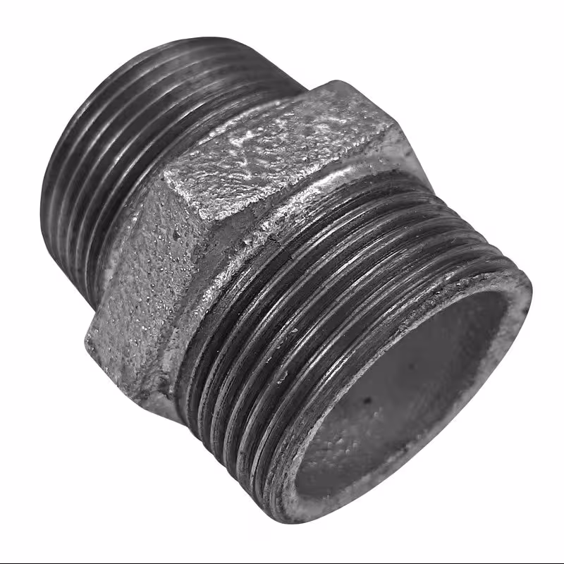 مغزی گالوانیزه سایز یک و یک چهارم اینچ مناسب برای لوله کشی