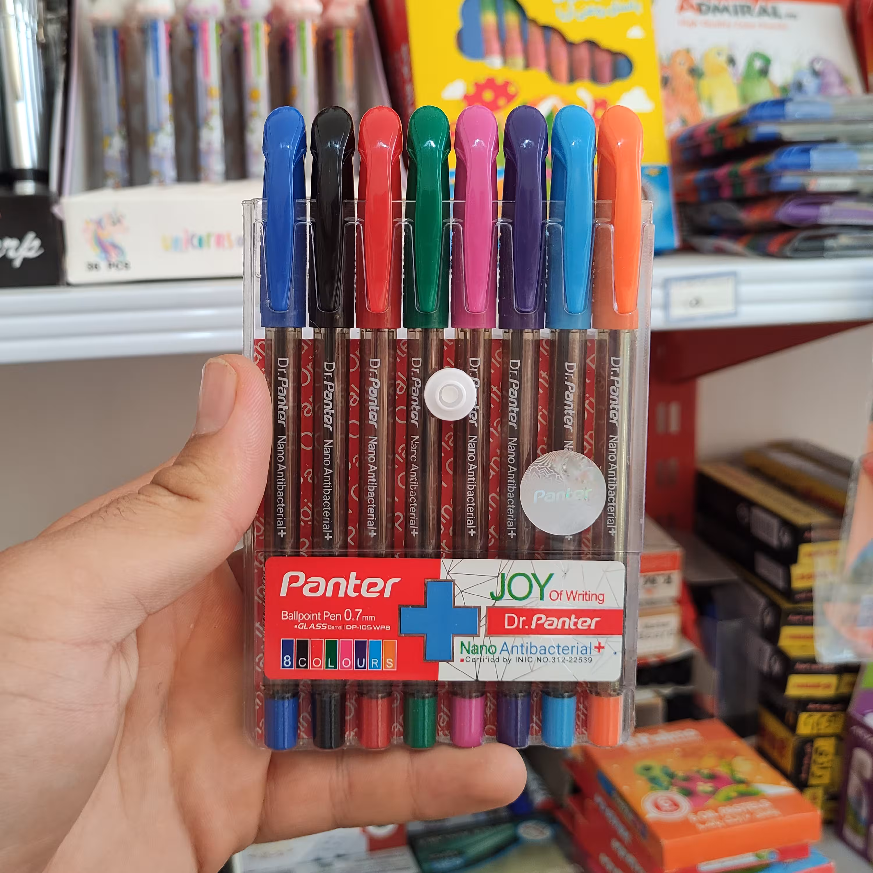 خودکار 8 رنگ پنتر  