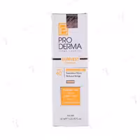 ضد آفتاب فیزیکال کرم پودری بژ طبیعی پوست حساس SPF40 پرودرما 40 میلی لیتری