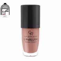 رژ لب و رژ گونه مایع ولوت برند گلدن رز مدل Golden Rose Lip & Blush Velvet Touch