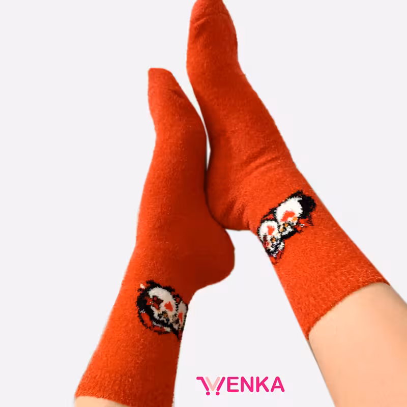 جوراب نیم ساق موهر کد10499