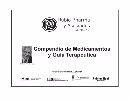 خرید و دانلود نسخه کامل کتاب Compendio de Medicamentos y Guía Terapéutica