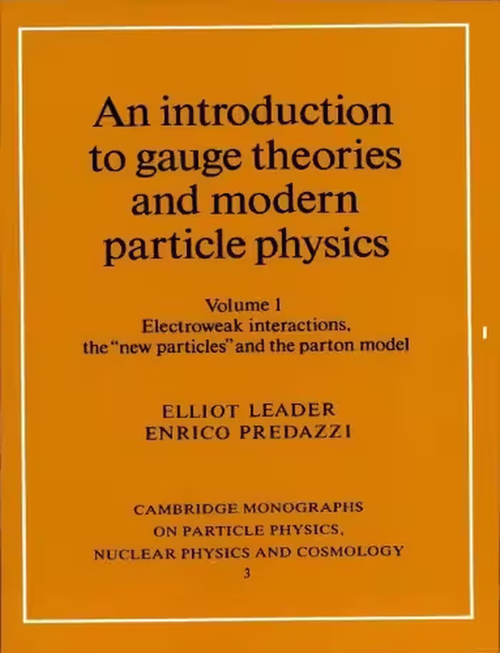 خرید و دانلود نسخه کامل کتاب An introduction to gauge theories and modern particle physics