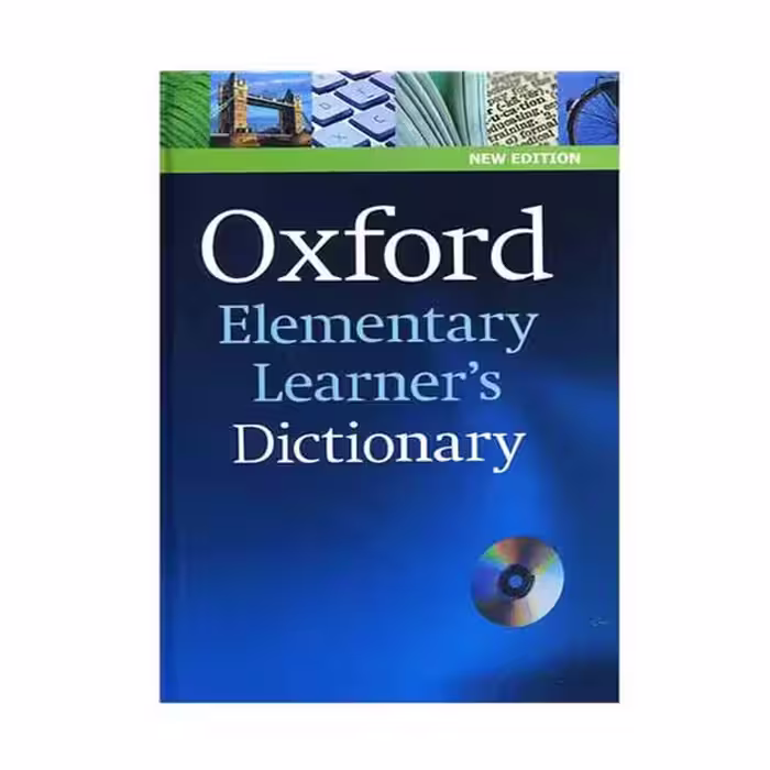 کتاب دیکشنری Oxford Elementary Learners Dictionary 2017 CD زبان اصلی