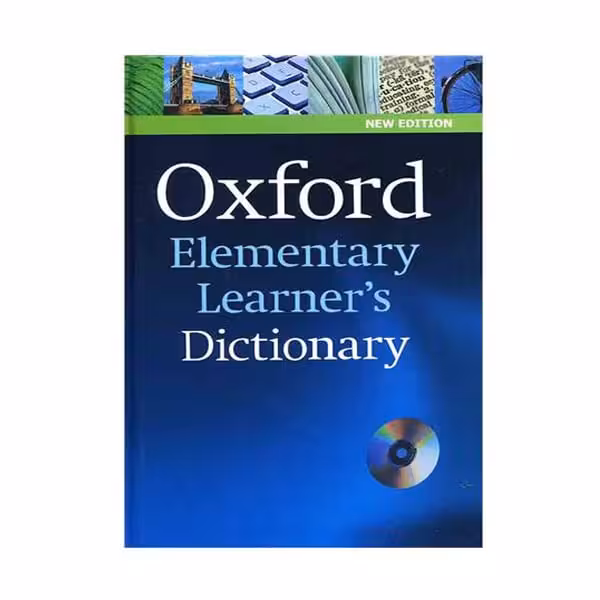 کتاب دیکشنری Oxford Elementary Learners Dictionary 2017 CD زبان اصلی