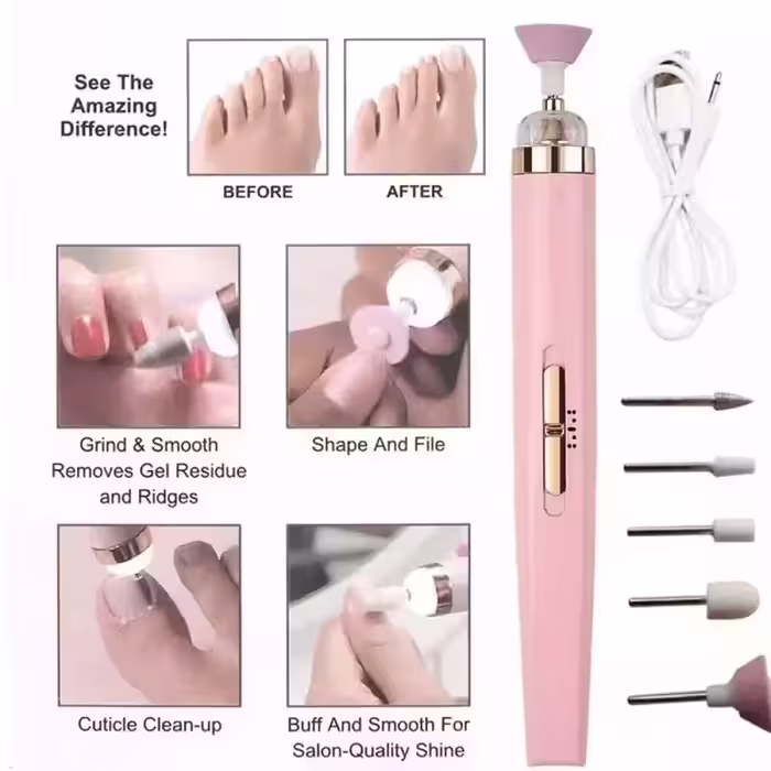 سوهان شارژی  ناخن برند   FLAWLESS