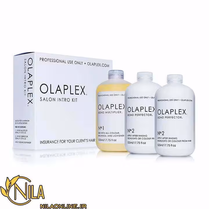پک تخصصی ترمیم موهای صدمه دیده اولاپلکس بوسیله بازسازی پیوند مولکولی سه در 525 میل