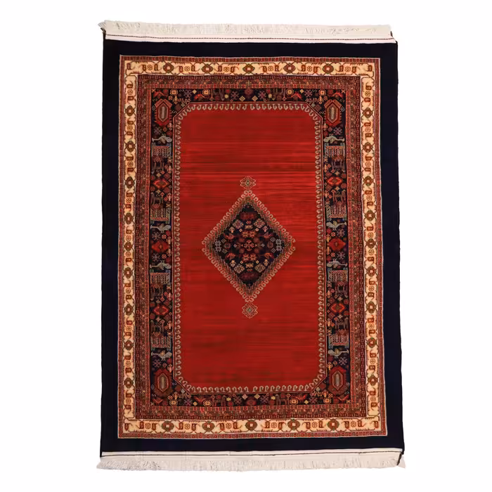 فرش دستباف سه متری طرح قشقایی  کد 4040326