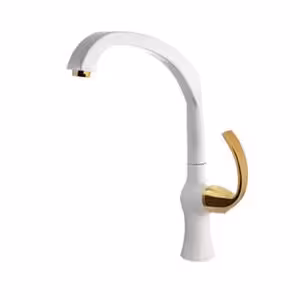 شیر ظرفشویی اوج مدل ایوانو سفید طلایی