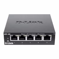 قیمت و خرید سوییچ 5 پورت مگابیت و دسکتاپ دی لینک مدل DES-105 | یاس ارتباط