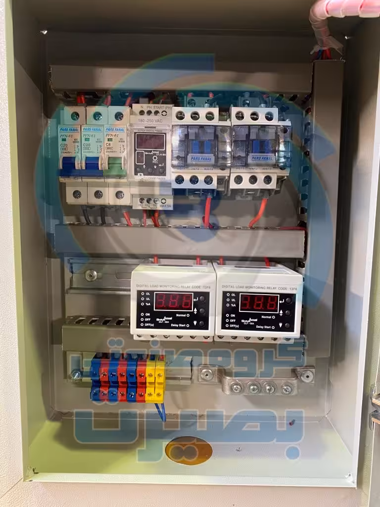 تابلو برق بوستر پمپ اتوماتیک دیجیتال