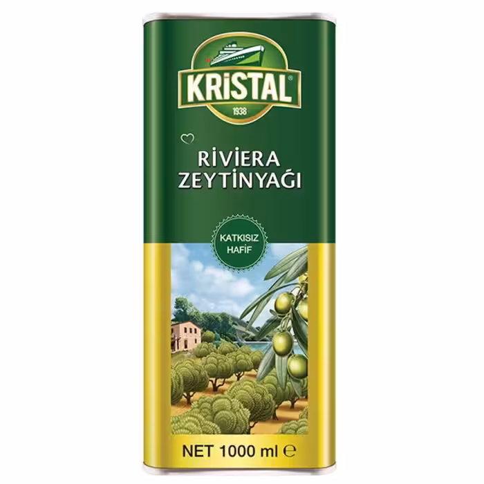 روغن زیتون یک لیتری کریستال Kristal ریویرا