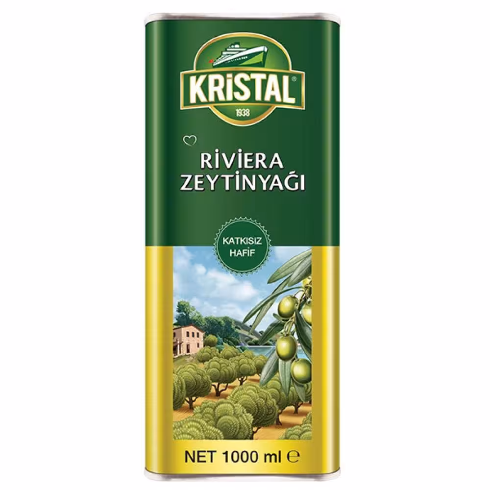 روغن زیتون یک لیتری کریستال Kristal ریویرا