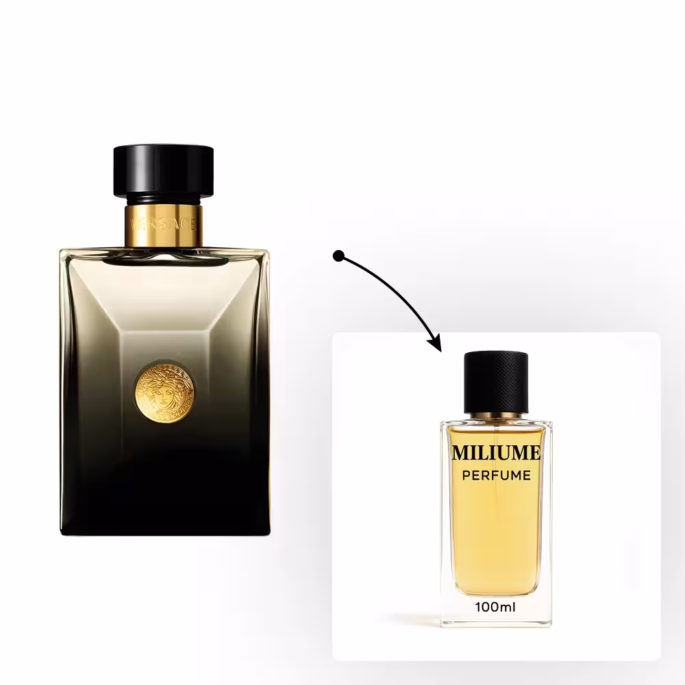 اسانس عطر Versace Pour Homme Oud Noir برند sfa - کد 1664 - ورساچه پورهوم عود نویر 100ML - میلیوم پرفیوم