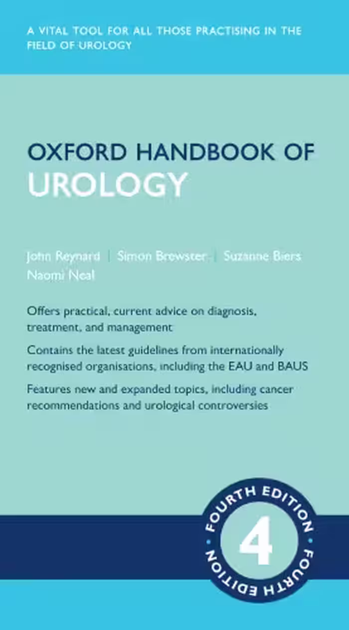 خرید و دانلود نسخه کامل کتاب Oxford Handbook of Urology