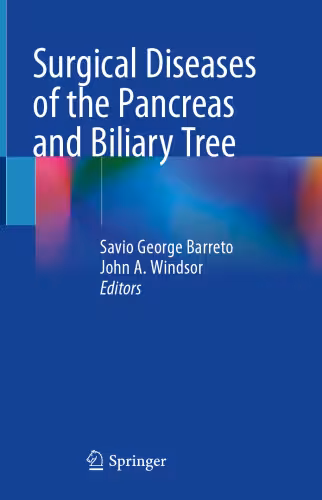 خرید و دانلود نسخه کامل کتاب Surgical Diseases of the Pancreas and Biliary Tree