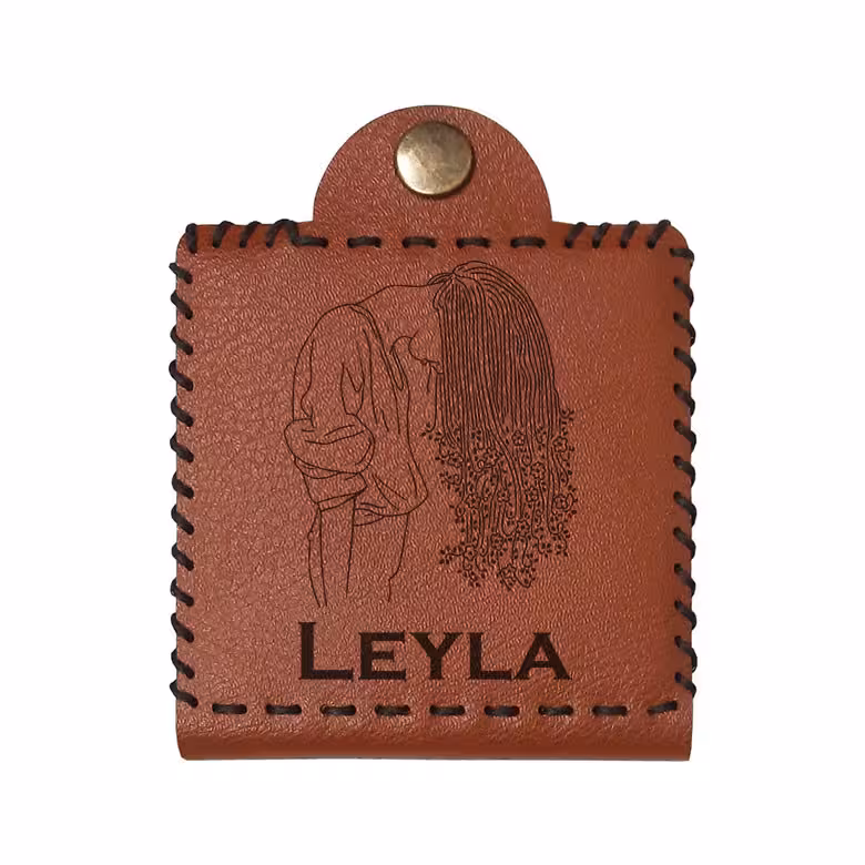 آینه جیبی مدل اسم لیلا