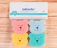 اسفنج حمام 4 عددی bebedor