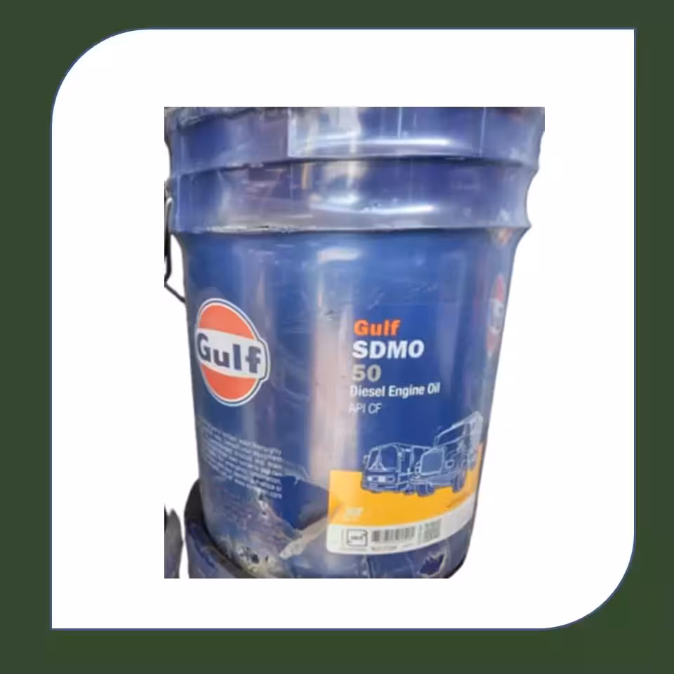 روغن موتور گالف 50 SDMO /CF2/CD بیست لیتری-فروشگاه اینترنتی کارنوئل CARnoel