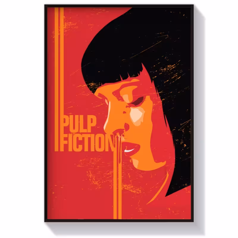 تابلو و پوستر سینمایی مدل فیلم Pulp Fiction