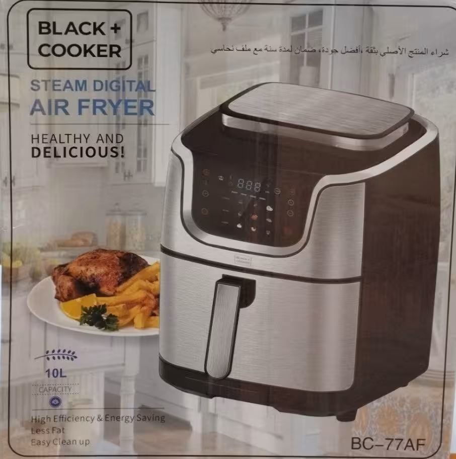 سرخکن رژیمی و بدون روغن برند بلک کوکر مدل BC_77AF