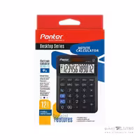 ماشین حساب رومیزی12رقم2صفرپنترکدDC105-12