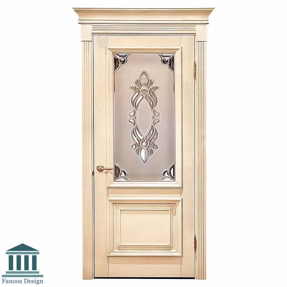 درب چوبی کلاسیک اتاق خواب کد 30801