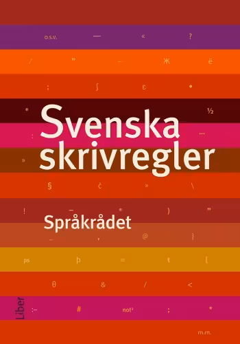 خرید و دانلود نسخه کامل کتاب Svenska skrivregler