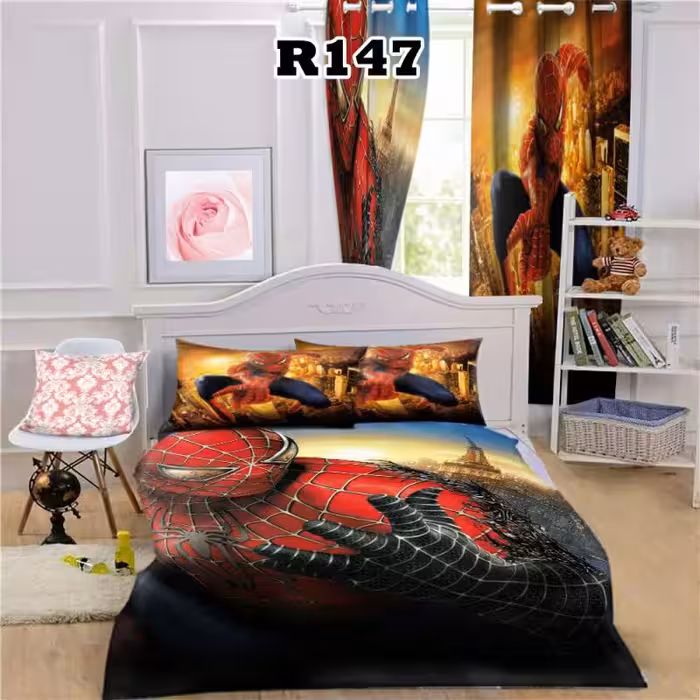 روتختی سه بعدی طرح مرد عنکبوتی