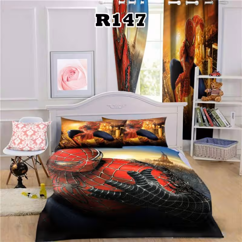 روتختی سه بعدی طرح مرد عنکبوتی